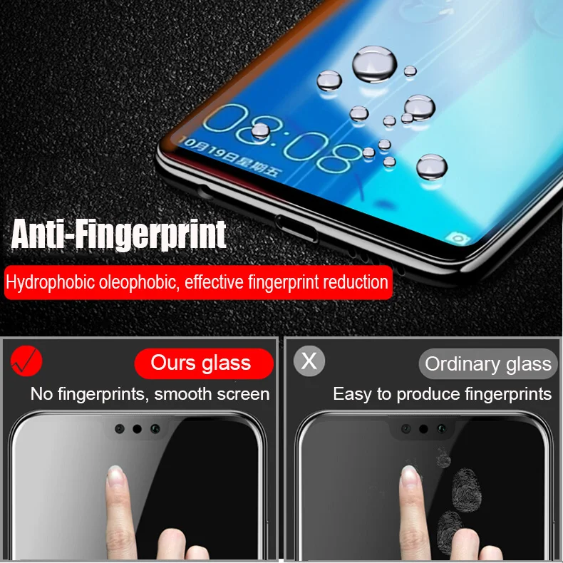 2 шт Полное покрытие закаленное стекло для huawei Honor 9X 8X MAX защита экрана взрывозащищенное стекло для Honor 9X 8X стеклянная пленка