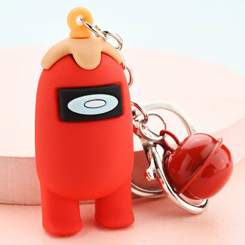

Among Us Keychain Among Us Cute Cartoon Toy Key Chains Pendant Festival Gifts Decoration Accessories