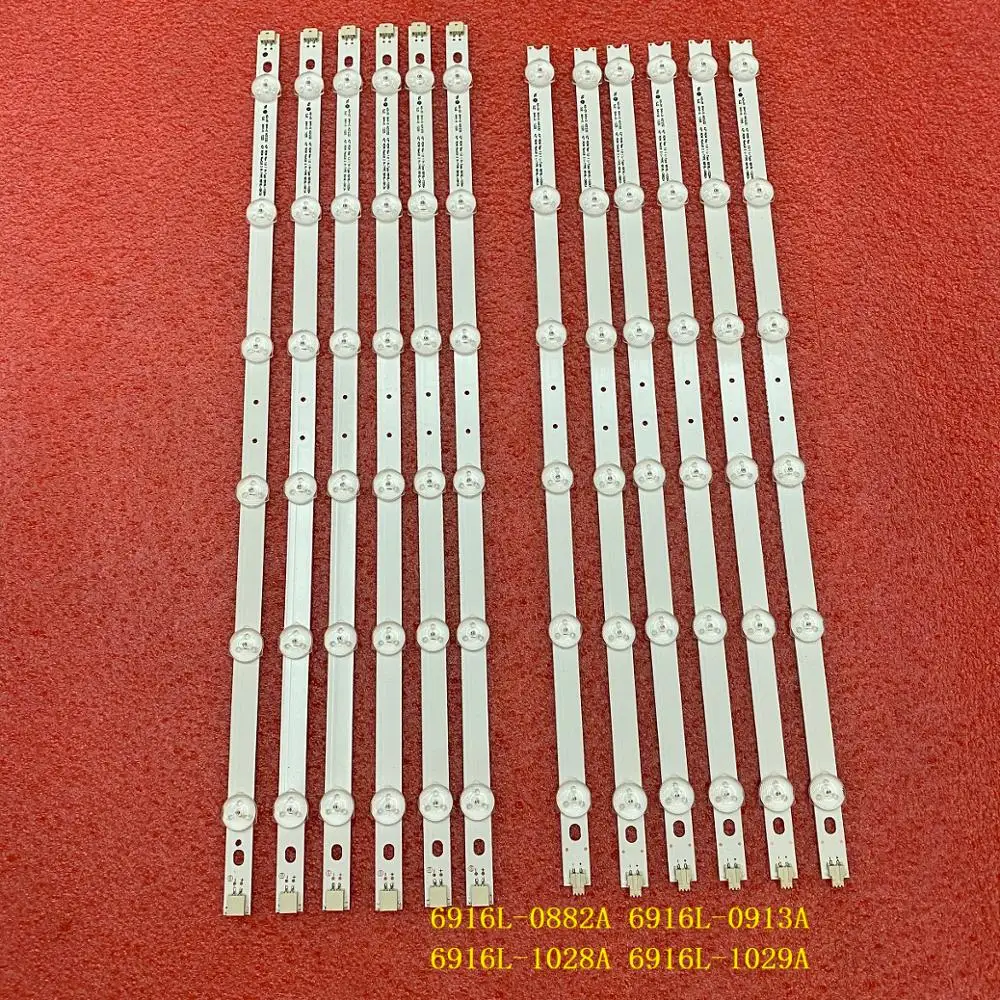 Светодиодная лента для подсветки LG 42LM340T 42LM3700 42LS3400 42LM3400 6916L-0882A 0913A 6916L-1028A 1029A LC420DUN SE