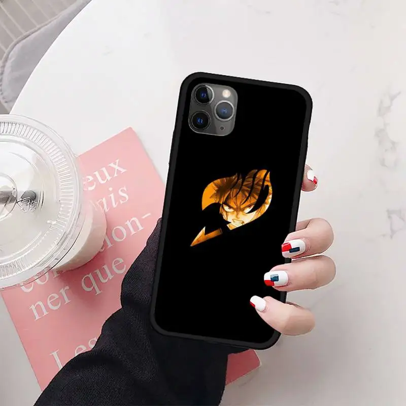 

Anime Manga Fairy Tail Phone Case for iPhone 11 12 mini pro XS MAX 8 7 6 6S Plus X 5S SE 2020 XR