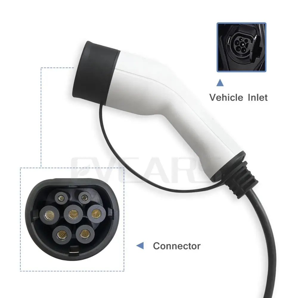 16 А EVSE зарядное устройство типа 2 Iec 62196 электрическое транспортное средство