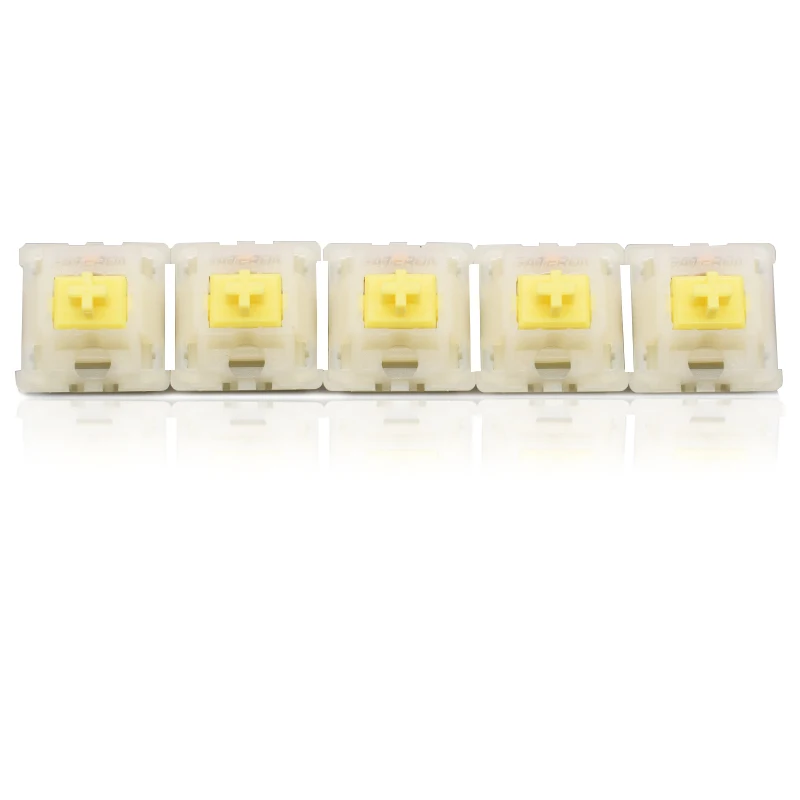 

Original Gateron Switch KS-3 Mechanical Axis for Mechanical Keyboard Black Red Brown Blue Clear Green Yellow 5pins Fit GK61 GH60