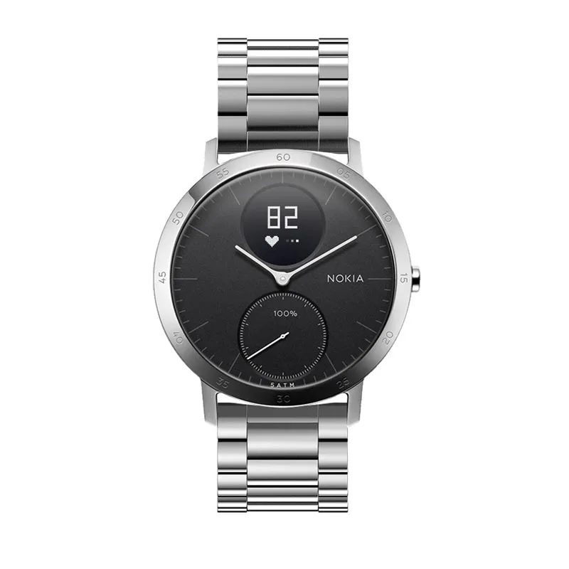 Быстросъемный ремешок из нержавеющей стали для часов Nokia с сталью HR NIN668|Ремешки