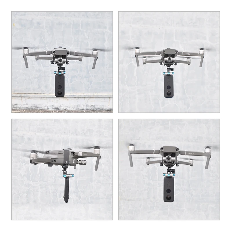 DJI MAVIC 2 PRO ZOOM Panorama 360 Degree VR Sport Camera Anti-shock Hanging Bracket Top Mount Holder Adapter Accessories Parts |