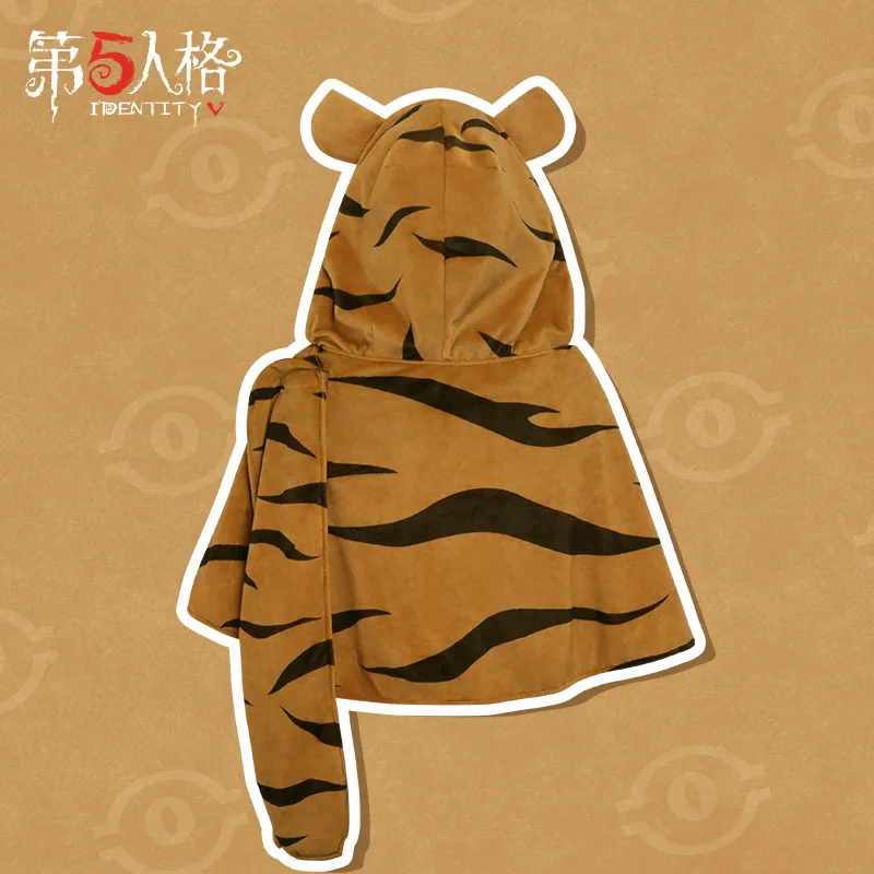 Игра личных данных в Косплэй Eli Кларк желание Тигр аниме милый плащ-накидка