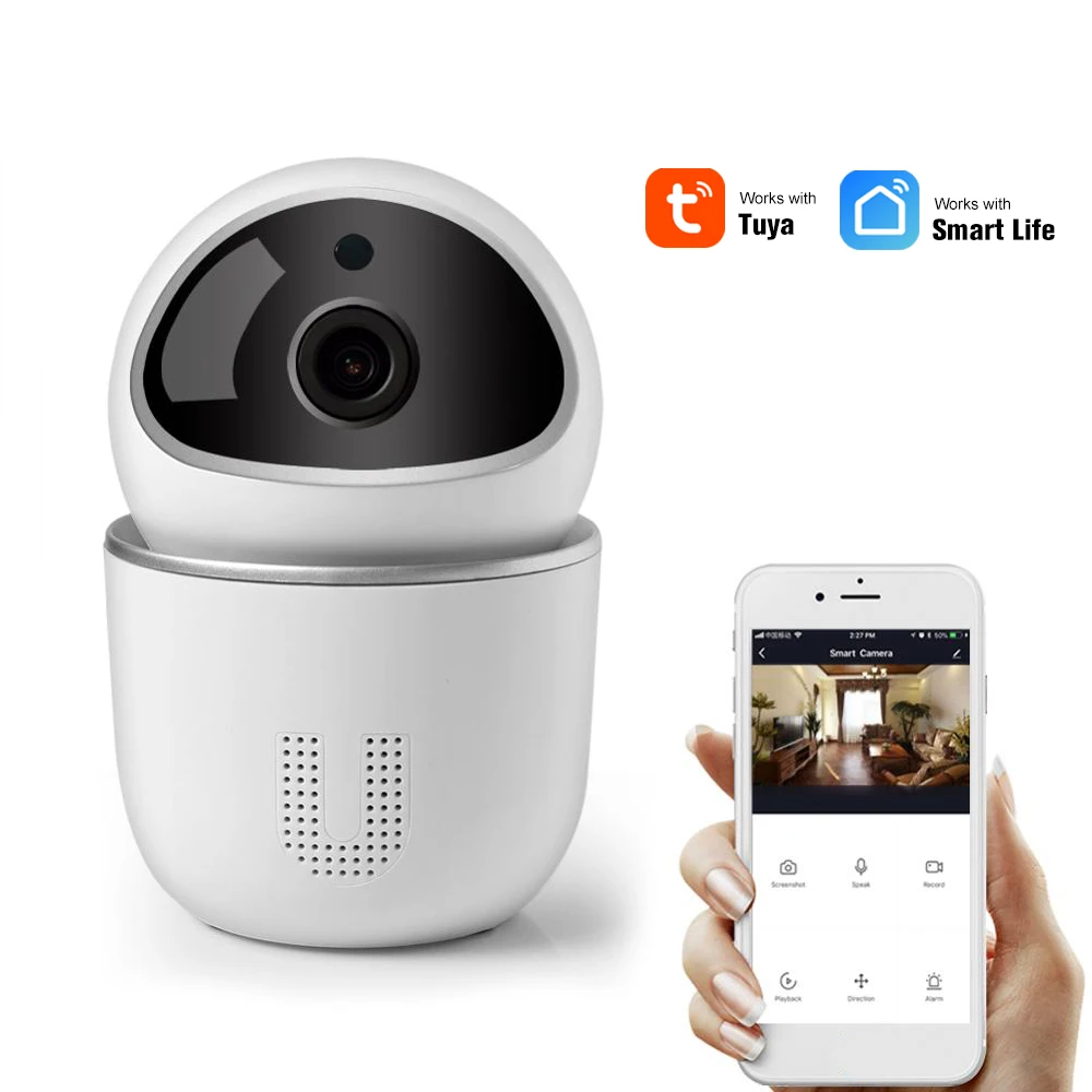 Умная Беспроводная IP камера с Wi Fi 1080P 2 МП|Камеры видеонаблюдения| |