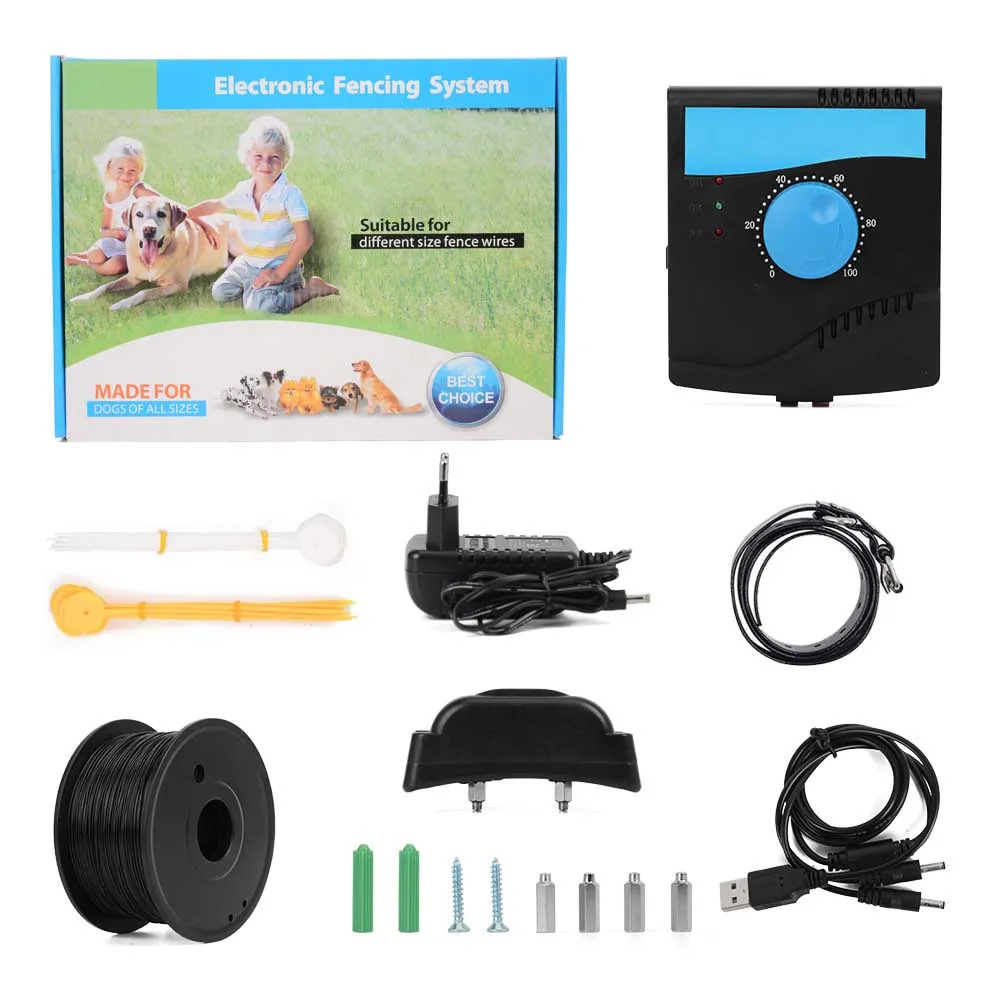 Электронная система забора для собак с расстоянием запуска 1 4 м