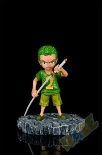 

Anime One Piece Roronoa Zoro Childhood PVC Figure Model Toy No Box