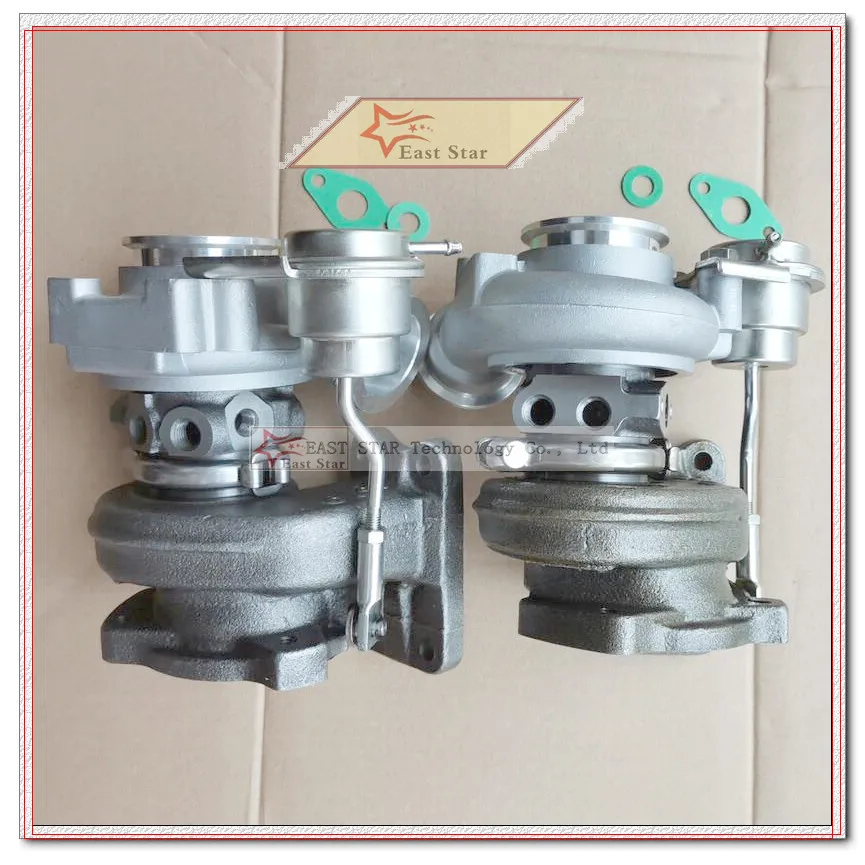 2 шт. Twin TURBO TD03-08G 49131-05101 49131-05000 49131-05010 8601455 9471564 Для VOLVO PKW S80 XC90 98- B6284T T6 2.8L