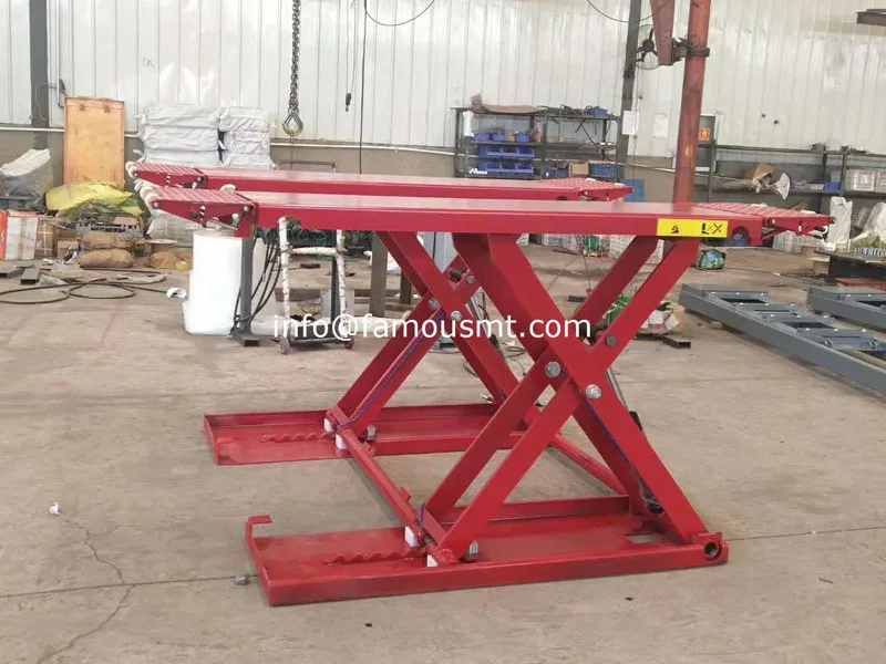 Подъемный ножничный подъемник S-3000C передвижной с двойной платформой |