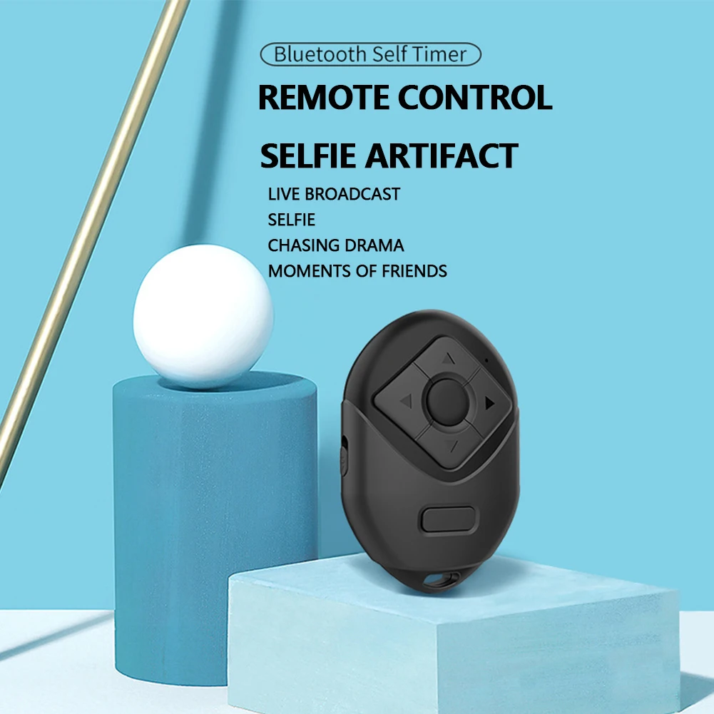 Мини Bluetooth монопод для селфи переключатель спусковой кнопки фотографического