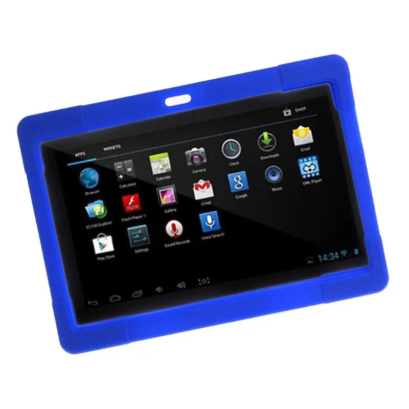 10 1-дюймовый Мягкий силиконовый чехол для планшета Tab MTK8752 K107 S107 MTK6592 планшет детей
