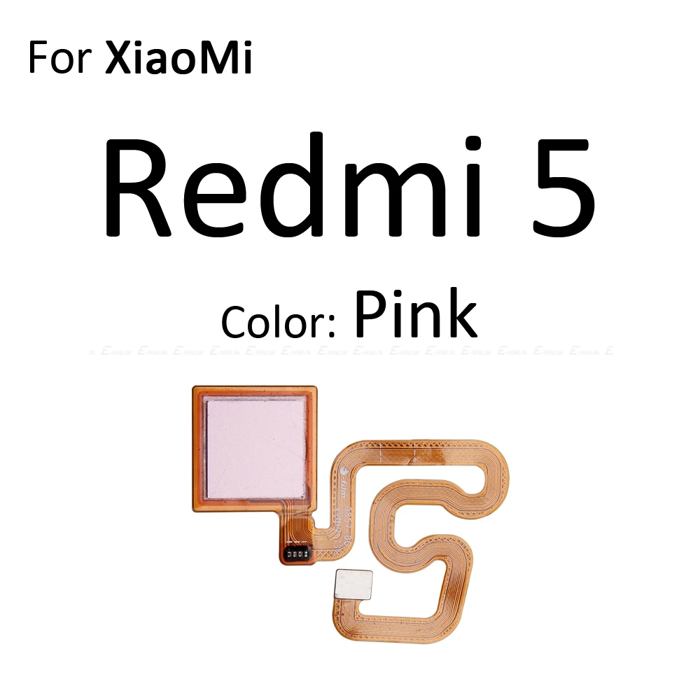 Для Xiaomi Redmi Note 5 4X Кнопка возврата домой сенсорного распознавания отпечатков