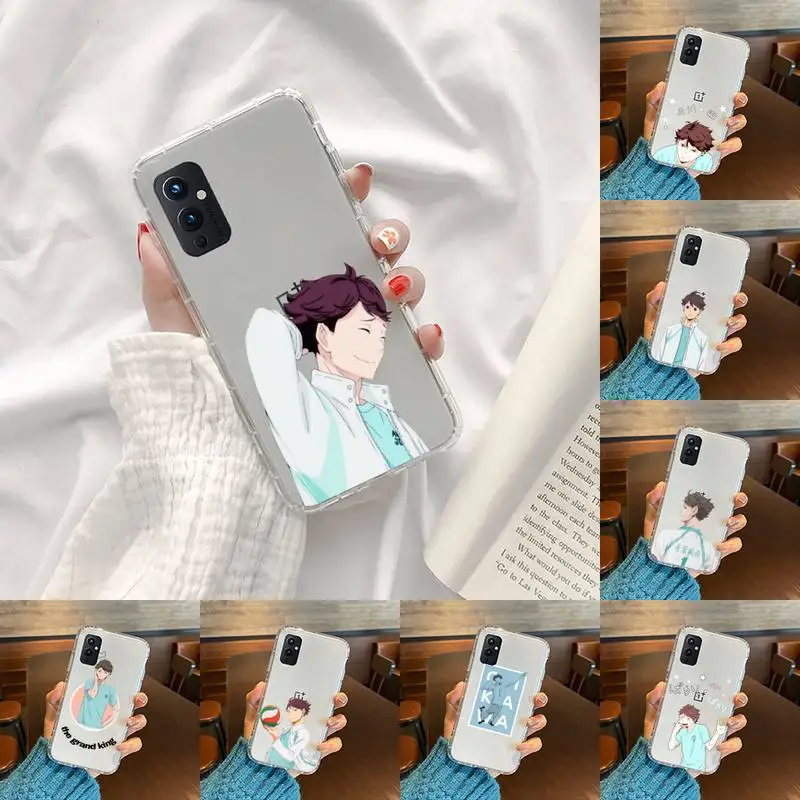 

Haikyuu Phone Case Transparent For OnePlus MEIZU MEITU M 7 8 9 16 17 T PRO XS moible bag