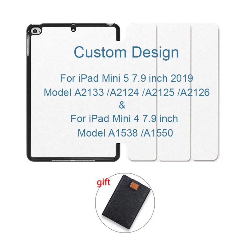 MTT заказной дизайн чехол для Apple iPad 9,7 дюймов Pro 10,5 11 12,9 тонкий PU кожаный флип стенд чехол смарт-чехол для планшета - Цвет: For Mini 5 4