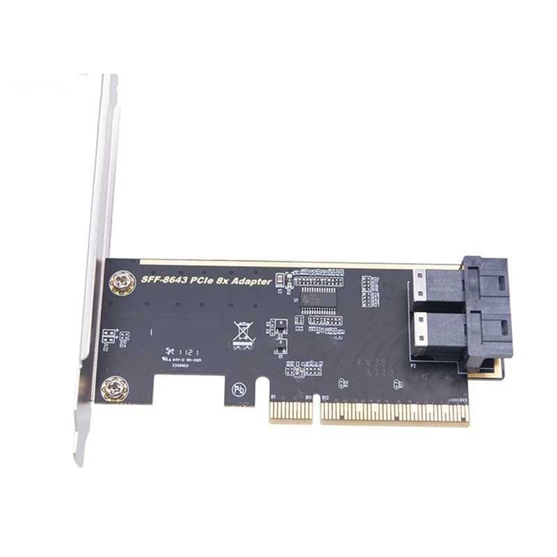 

PCI-E8X к U.2 SFF8639 адаптер NVMe SSD PCI-E к U2 адаптер карты Плата расширения
