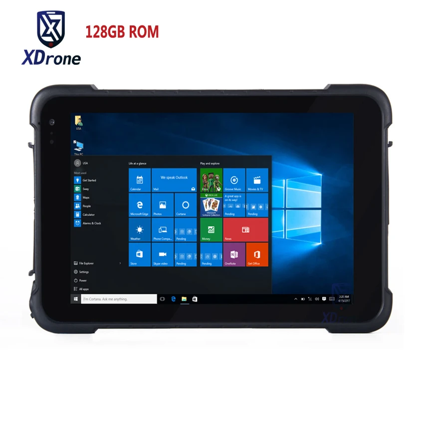 2018 Китай 8 &quotсильный планшетный ПК водонепроницаемый Windows 10 ударопрочный GPS