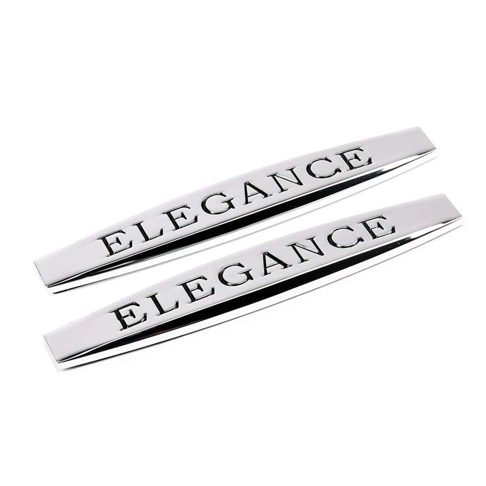

2pcs Metal Side Fender Sticker Elegance Badge Sticker For AMG Mercedes Benz A B C E S Class W212 W213 W205 W207 W177 W168 W221