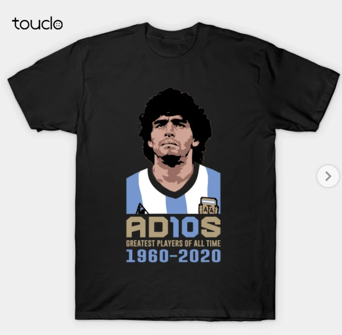 

Maradona RIP Black T shirt R.I.P 1960-2020
