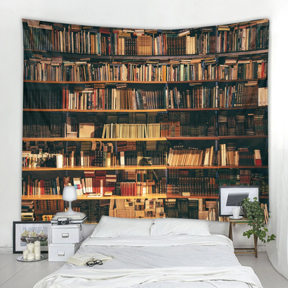 Lingxia книжная полка гобелен экологически чистый принт мягкая и простая в уходе