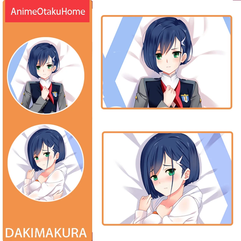 

Anime DARLING in the FRANXX Ichigo Sexy Lovely Girl Throw Pillow Cover Hug Body Pillowcase Otaku Bedding Dakimakura Pillow Case