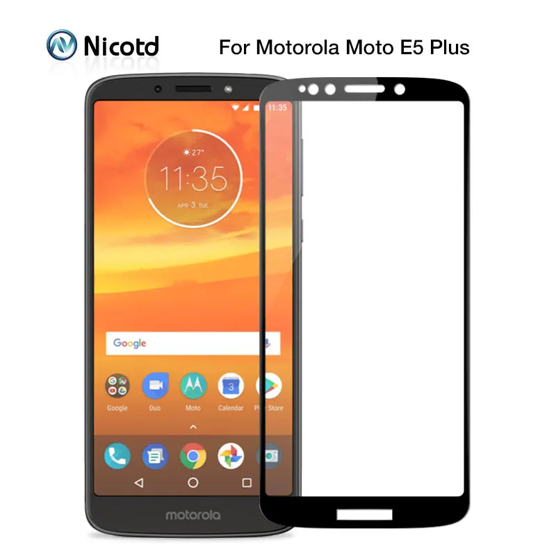 Защитное стекло закаленное для Motorola Moto E5 Plus|Защитные стёкла и плёнки телефонов| |