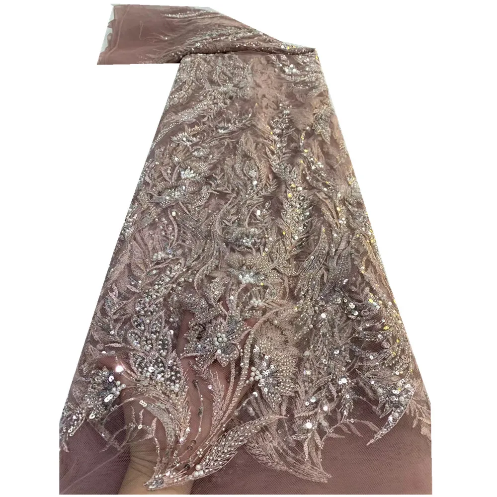 

Африканская Свадебная кружевная ткань, вышивка, кружевные блестки, кружевные ткани 2021, нигерийское качество, французское Тюлевое кружево д...