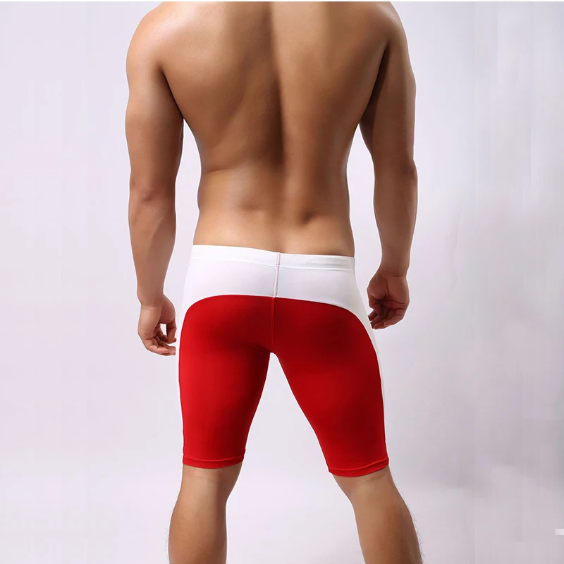 Высокая эластичность мужские s Купальники профессиональная струнная Мужская