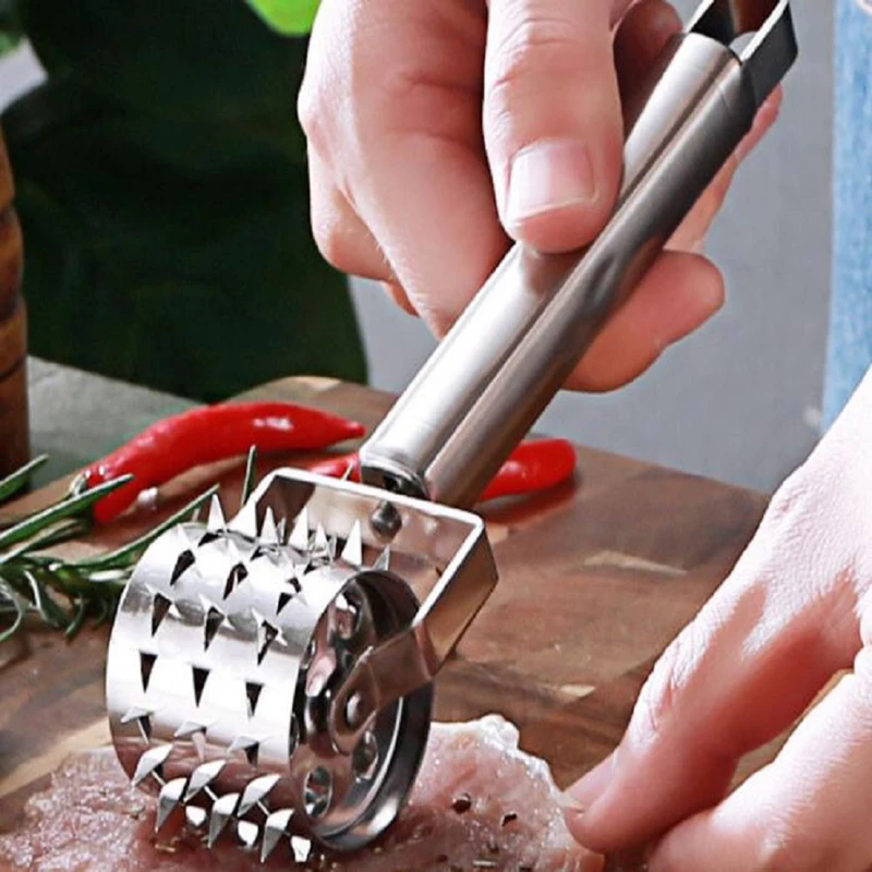 

Vacclo 1 шт. бытовой молоток для мяса из нержавеющей стали для стейка и говядины Многофункциональные кухонные инструменты