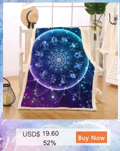 Blesslive Зодиак постельных принадлежностей Мандала Лотос 3 шт. Bling Блеск галактика Бургундия постельное белье Астрология хиппи пододеяльник