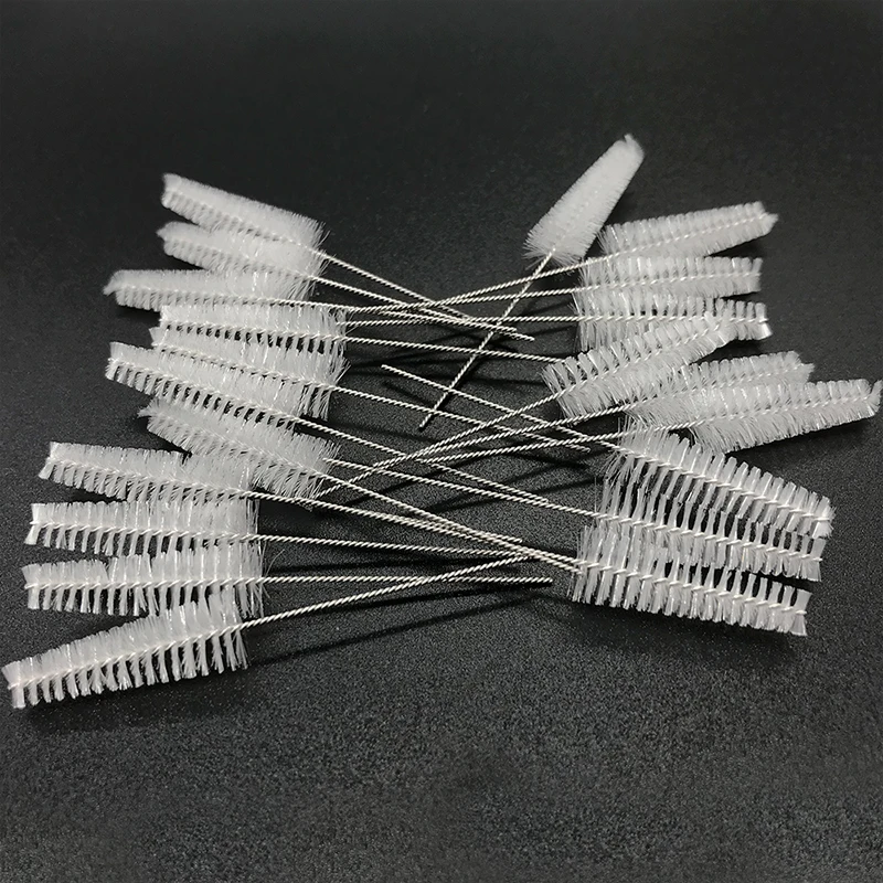 100 шт. щётки для чистки слуховых аппаратов и наушников белого цвета | Красота