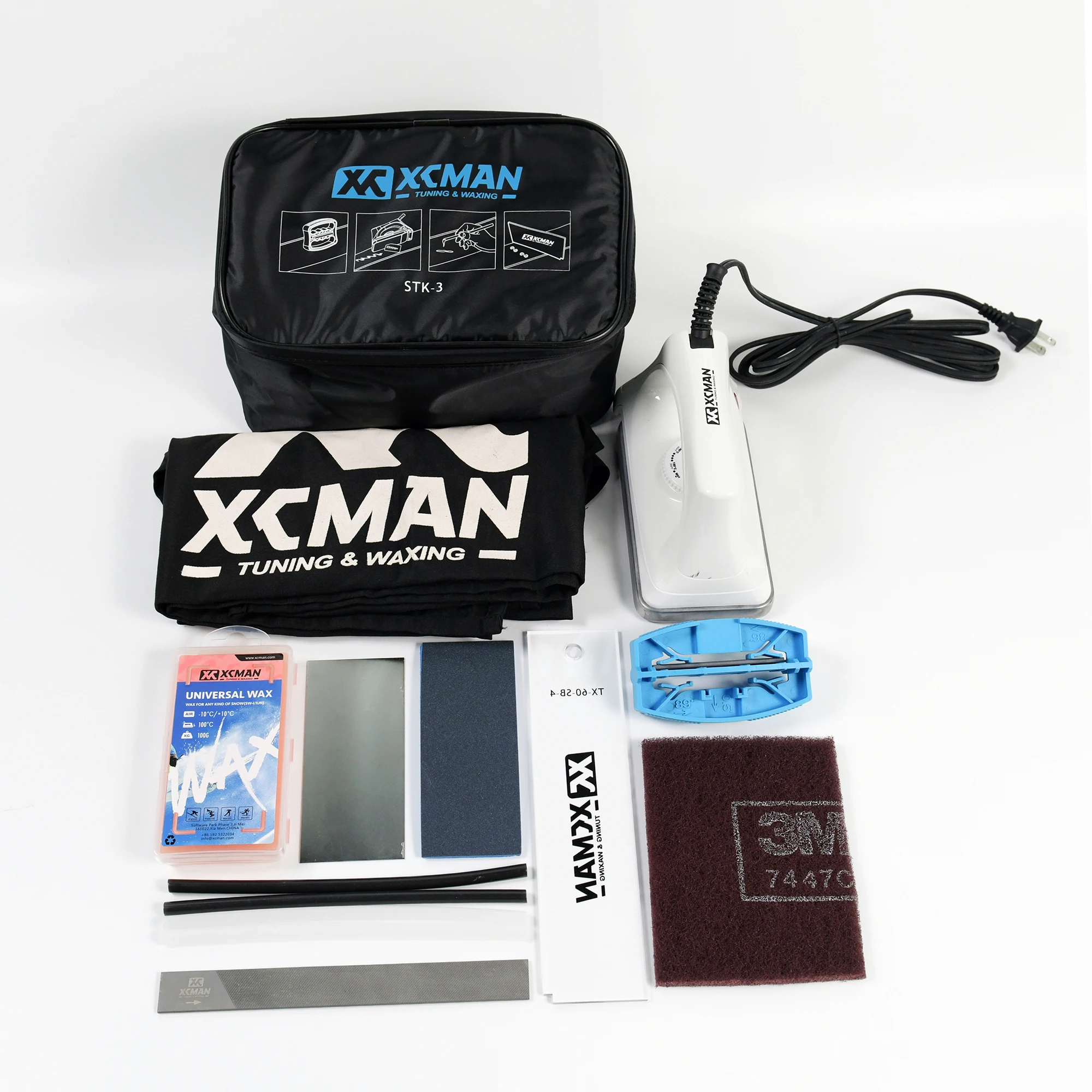 XCMAN Лыжный Сноуборд полный вощеный и тюнинговый комплект Storge сумка для травления и штурма Инструменты сумка на молнии с вощеным железом