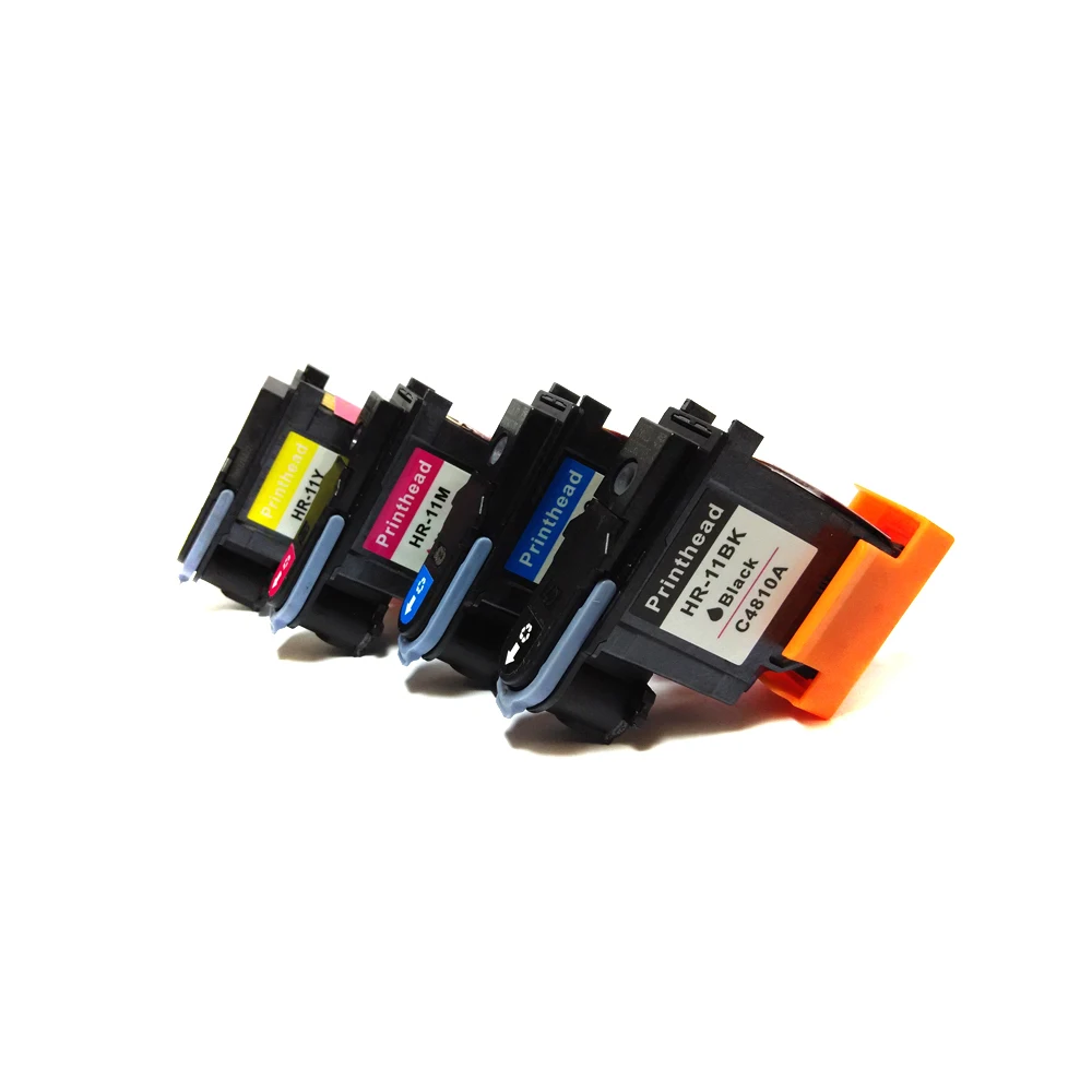 20 шт. (5x4 шт.) 11 печатающая головка C4810A C4811A C4812A C4813A совместима с HP500 HP800 HP510 t2300 2300