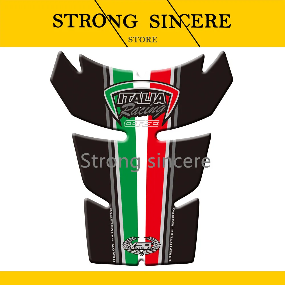 For Ducati, 848, 1098, 1198  Racing Equipment tank stickers tank protection sticker fishbone sticking tank