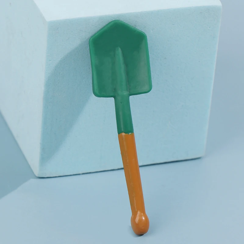 

1:12 Dollhouse Miniature Shovel Farming Tool Model Toy Doll House Garden Decor