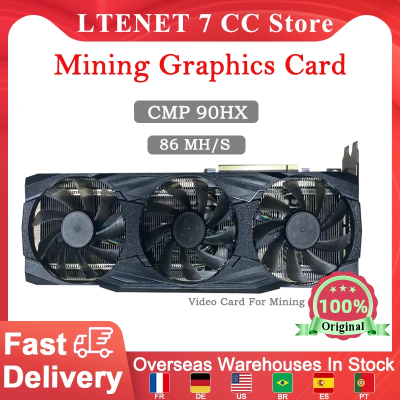 

CMP 90HX Mining Graphics Card Mining Card GPU Mining Video Card For Mining ETH ETC
