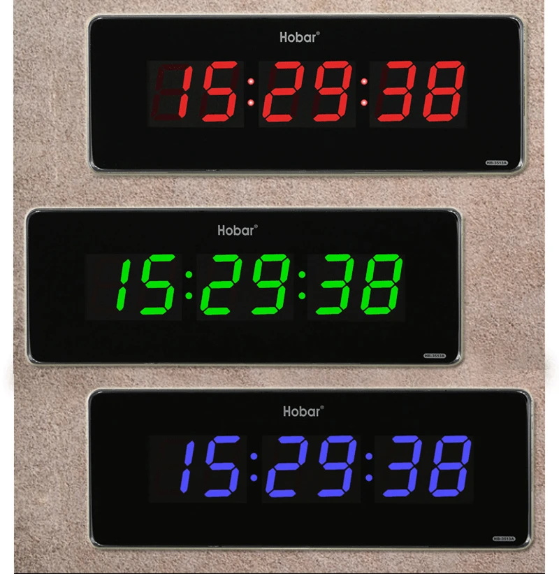 Настенные часы простые украшения для гостиной большой экран с 6 цифрами