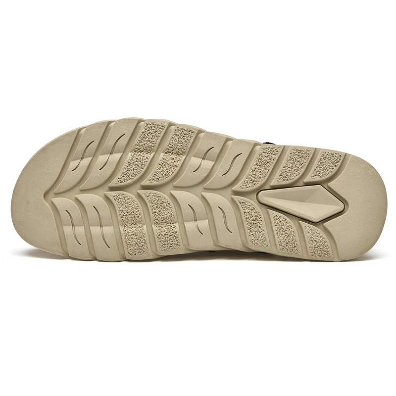 

New Men's Summer Sandals, Hand-stitched Sandals And Slippers Dual-use Large Size Outdoor Breathable Men's Outdoor Wading Shoes