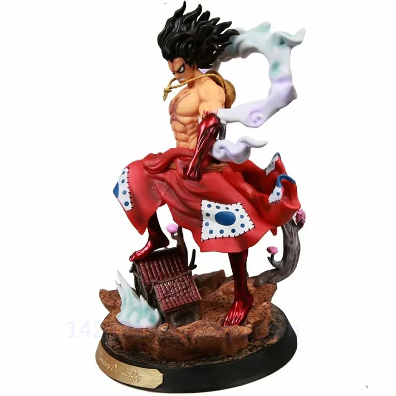 

Anime ONE PIECE Monkey D. Luffy Kimono Straw Hat Gear Fourth Luffy PVC Action Collectible Model Statue Toy Free Shipping G926