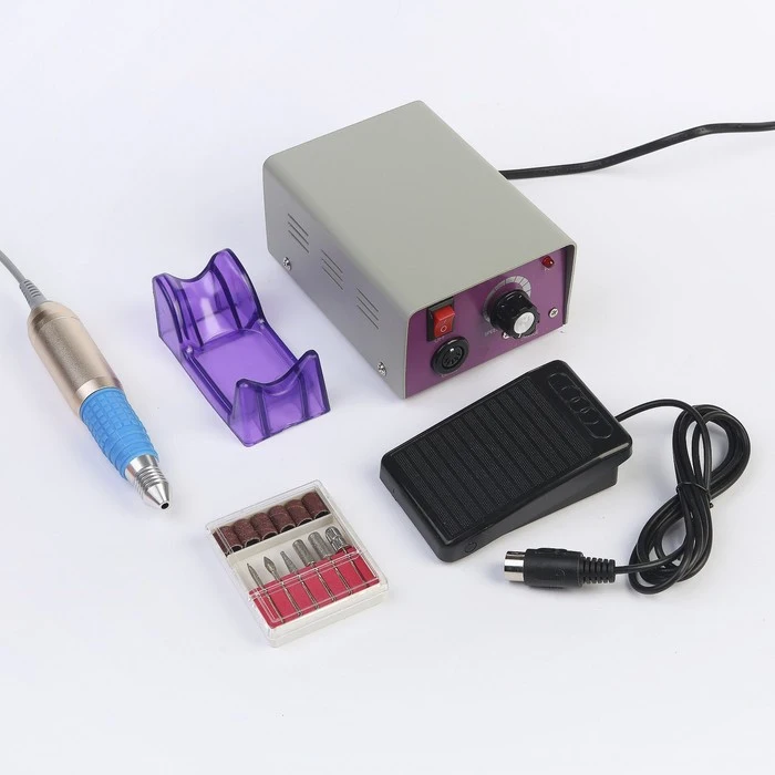 Машинка для маникюра LuazON LMH 03 12 Вт педаль 6 насадок 25000 об/мин.|Электрические