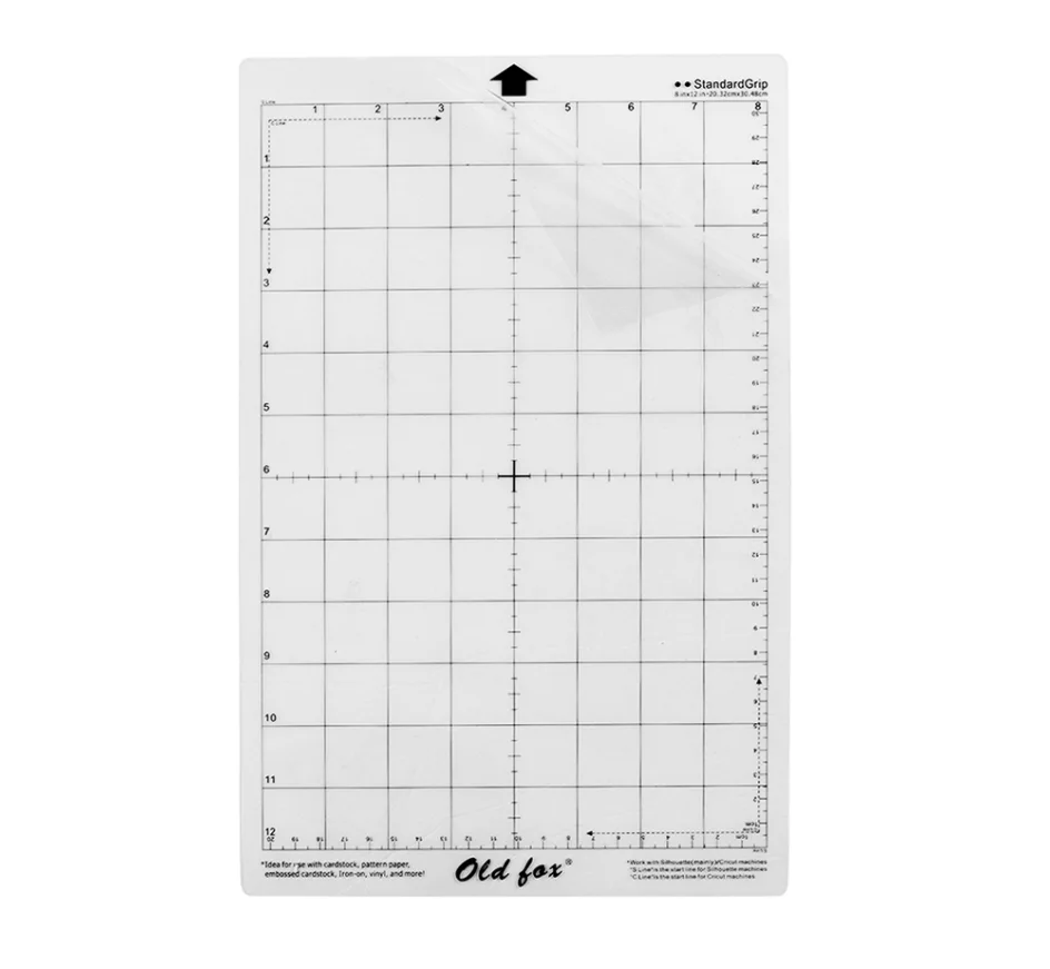 Прозрачный коврик для резки клейкие и липкие Нескользящие гибкие высекальные