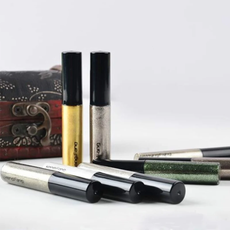 1 шт. профессиональные блестящие веки 8 цветов жидкая подводка для глаз