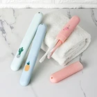 1 шт. модный Фламинго кактус печать зуб зубная щетка коробка держатель Органайзер чехол для хранения Коробка для хранения аксессуары для путешествий