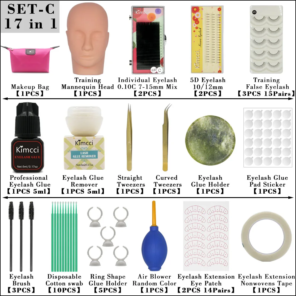 Клей для наращивания ресниц практических занятий набор макияжа манекен всей