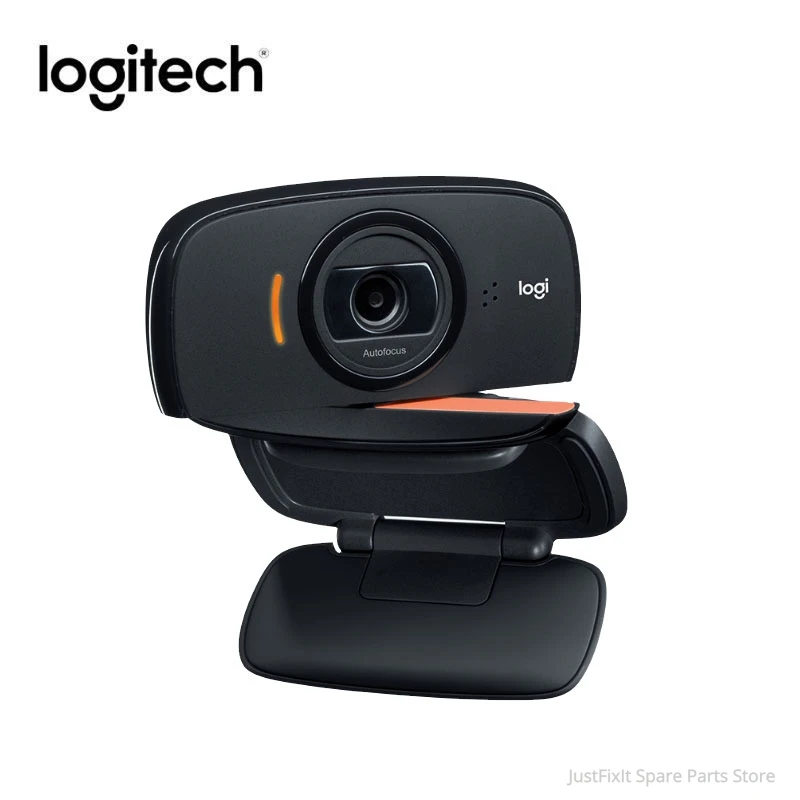 Веб камера Logitech C525 B525 HD портативная вращающаяся на 360 градусов 720p 8 Мп с
