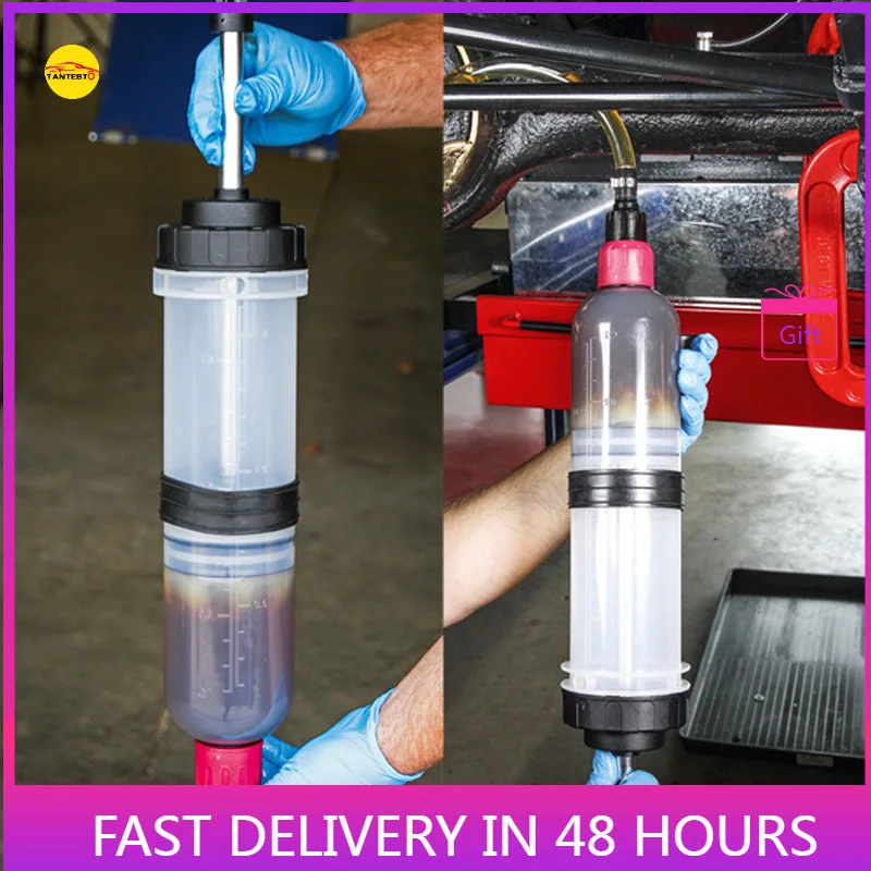 1.5 Liter Syringe Type Oil Gear Oil, Fuel Pumping and Filling Tool, Brake Oil Changing Tool, Urea Filling Tool