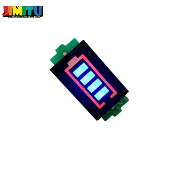 JIMITU Li-po индикатор заряда батареи, дисплей, 3,7 в, 7,4 В, 11,1 В, 14,8 в, блок питания, монитор для Rc батареи, запчасти, аксессуары