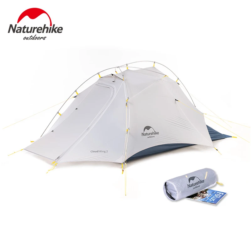 Палатка Naturehike Cloud Up Wing для кемпинга Ультралегкая 2 человека портативная