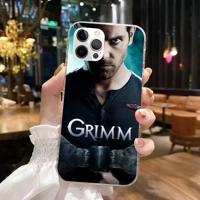 Чехол Grimm для телефона iphone 12 Mini SE 2020 5 5S 6 6S Plus 7 8 X XR XS 11 Pro Max прозрачный чехол Fundas