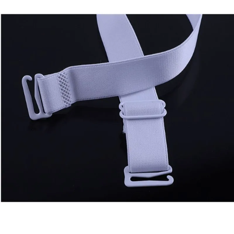 

1 Pair Adjustable Bra Ladies Shoulder Straps Women Bra Strap Black Elastic Fabric Hook Intimates Accessories 1.2cm 1.5cm Width